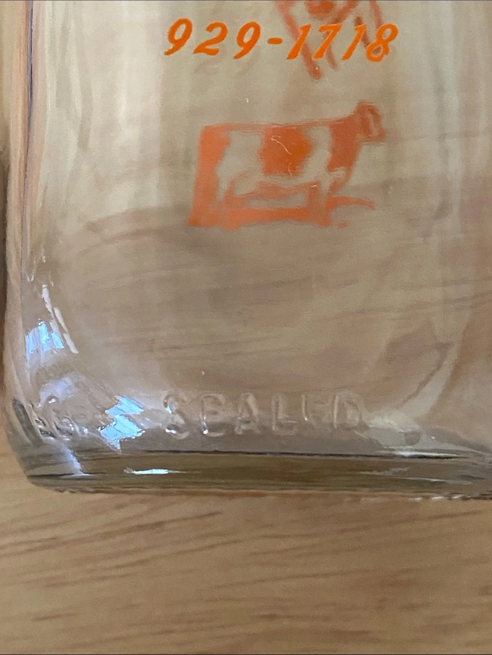 Mulenberg Dairy Pint Vintage Milk Bottle